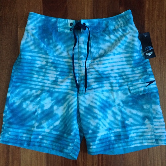 Men's Speedo Swim shorts  Small Arctic Blue - Picture 1 of 5